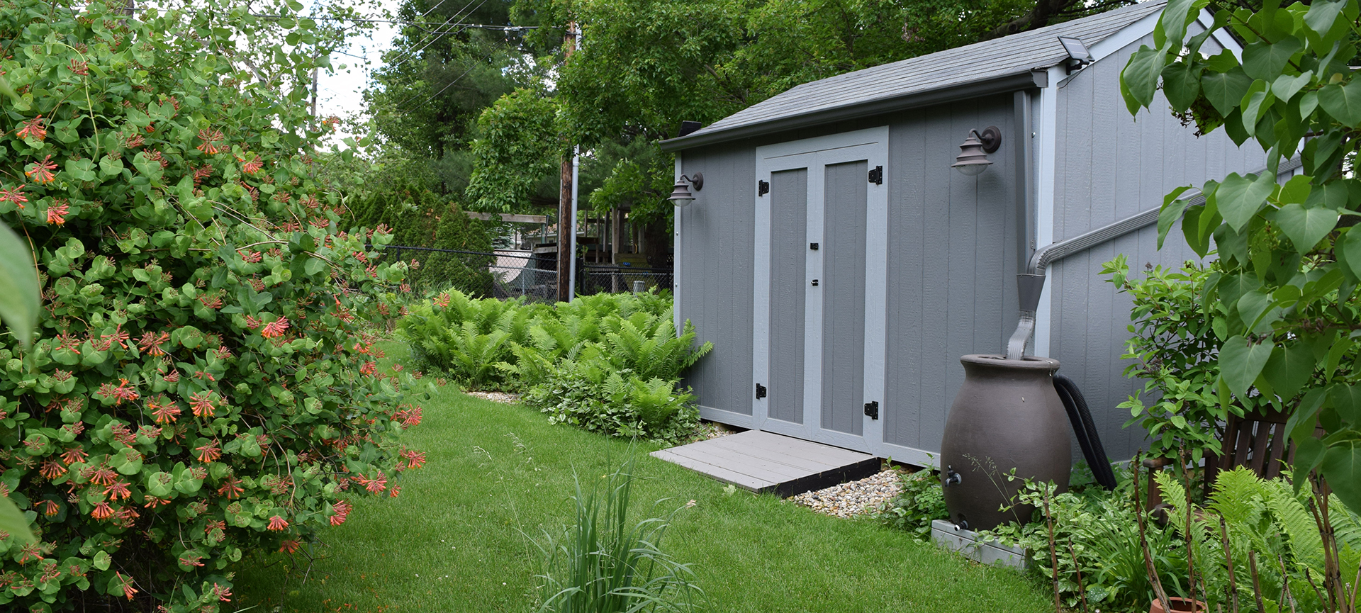 Garden Shed Gray